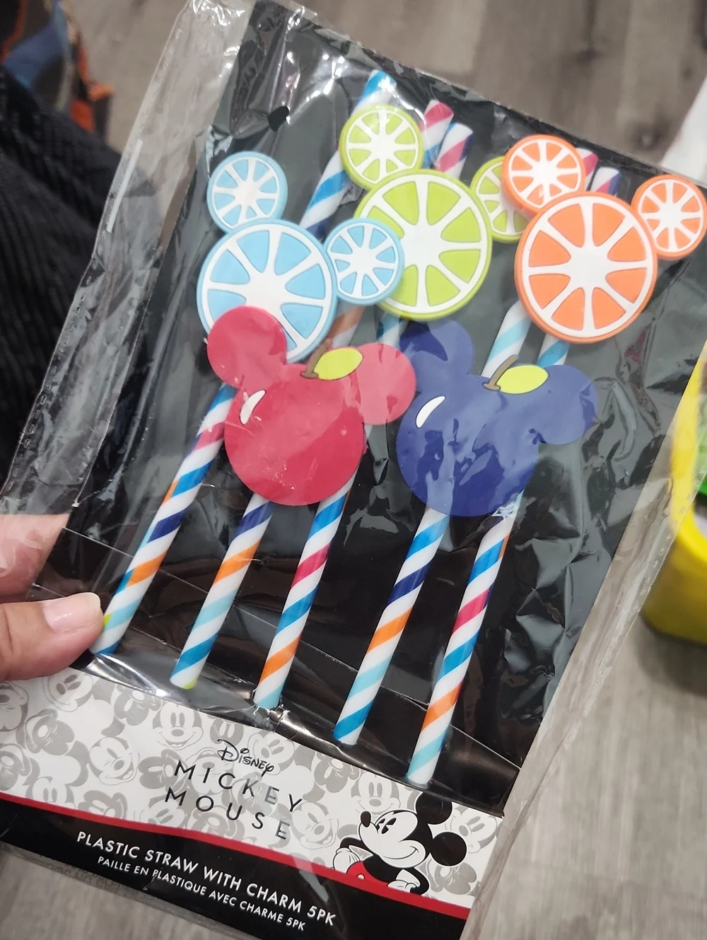 Disney Mickey Mouse Party Straws